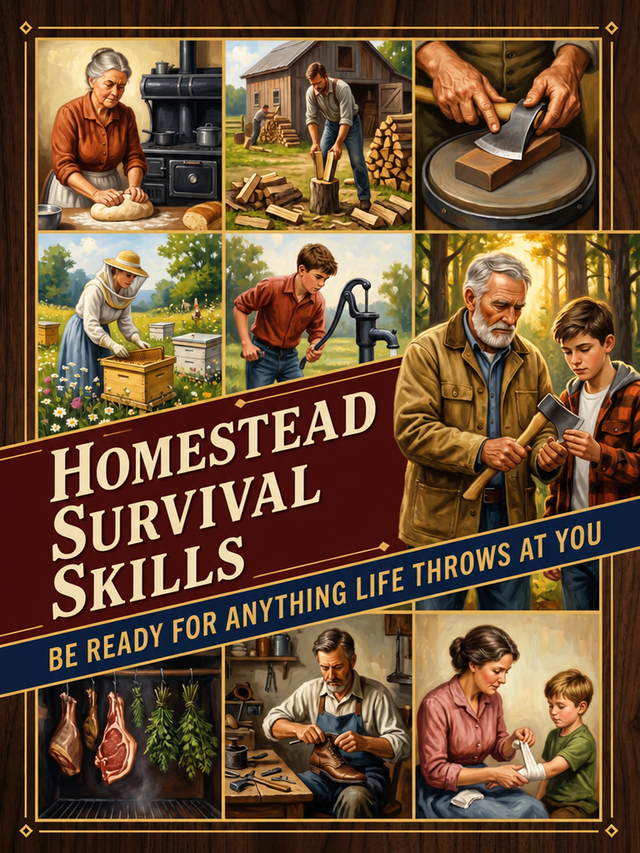 Homestead Survival Skills — be ready for anything life throws at you